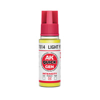 AK-Interactive: Quick Gen Acrylic Contrast - LIGHT YELLOW 18 ml