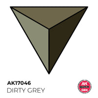 AK-Interactive: Quick Gen Acrylic Contrast - DIRTY GREY 18ml