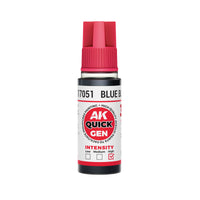 AK-Interactive: Quick Gen Acrylic Contrast - BLUE BLACK 18ml