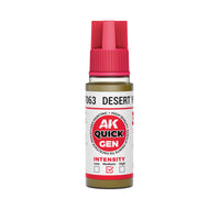 AK-Interactive: Quick Gen Acrylic Contrast - DESERT YELLOW 18ml