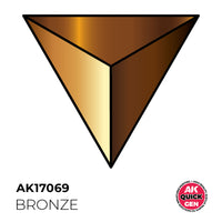 AK-Interactive: Quick Gen Acrylic Contrast - BRONZE 18ml
