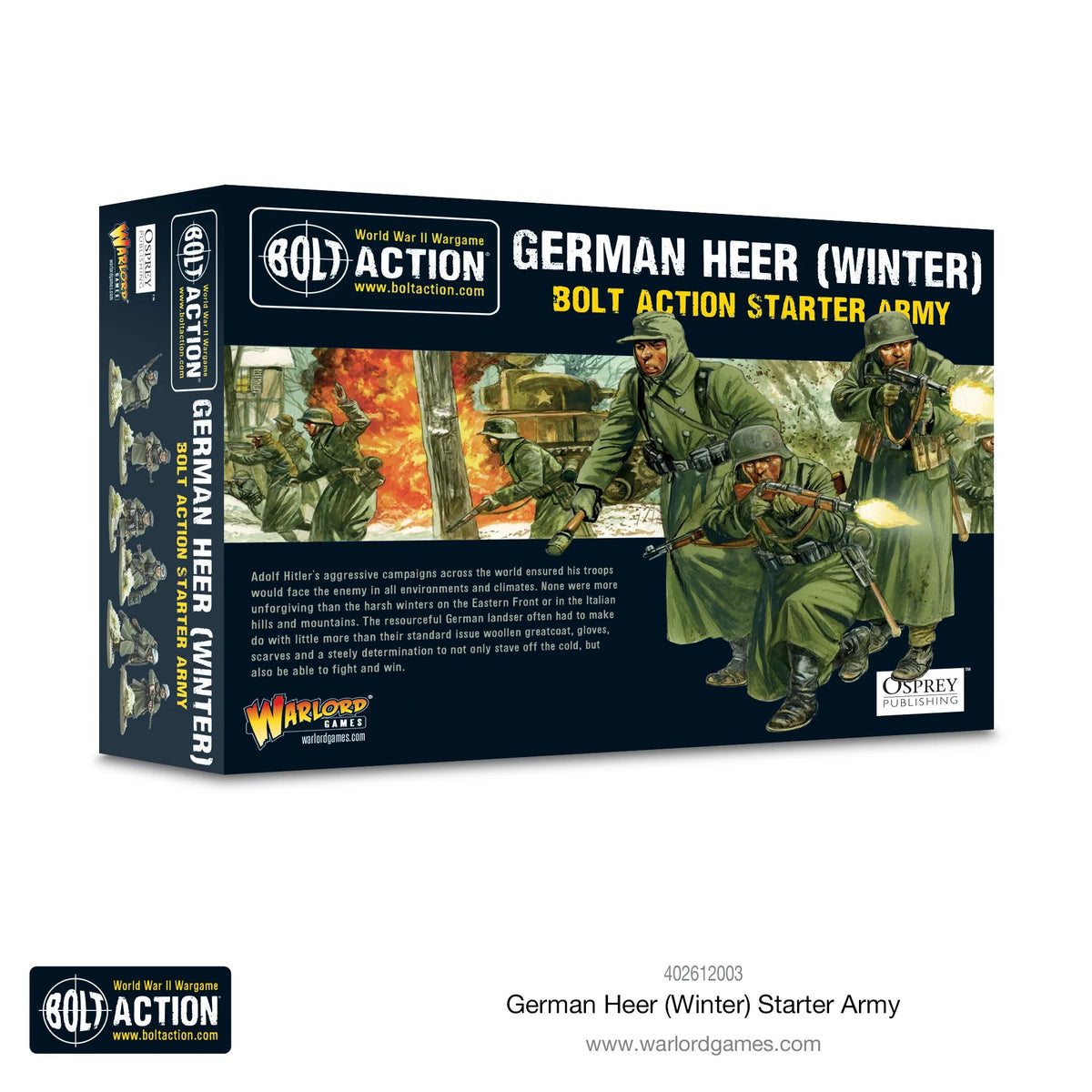 Bolt Action: German Heer (Winter) Starter Army | Koros Wargames