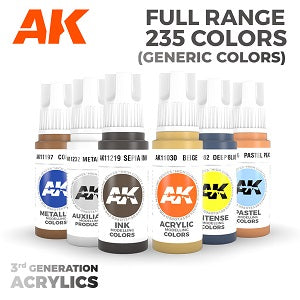 AK Interactive: 3rd Gen Acrylics