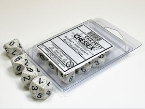 Chessex: Speckled Artic Camo Set of Ten d10s