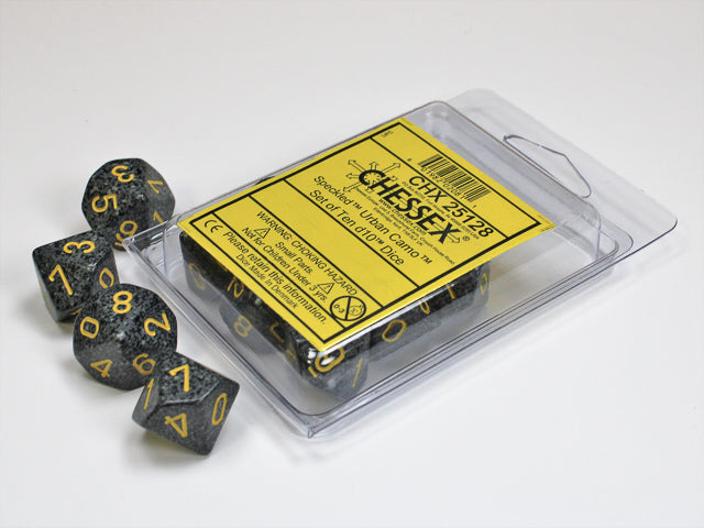 Chessex: Speckled Urban Camo Set of Ten d10s