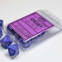 Chessex: Speckled Silver Tetra Set of Ten d10s