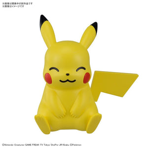 Bandai Spirits Pokemon Model Kit Quick! #16 Pikachu (Sitting Pose)