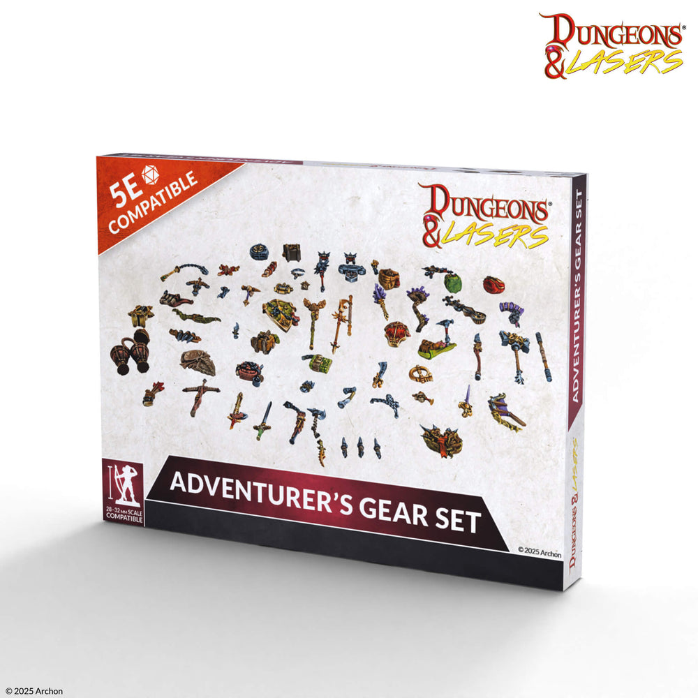 Dungeons & Lasers: Adventurer's Gear Set