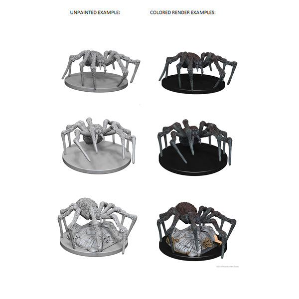 D&D Nolzur's Marvelous Unpainted Minis: W1 Spiders