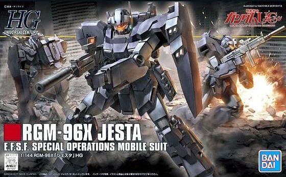 Bandai HGUC #130 1/144 Gundam RGM-96X Jesta