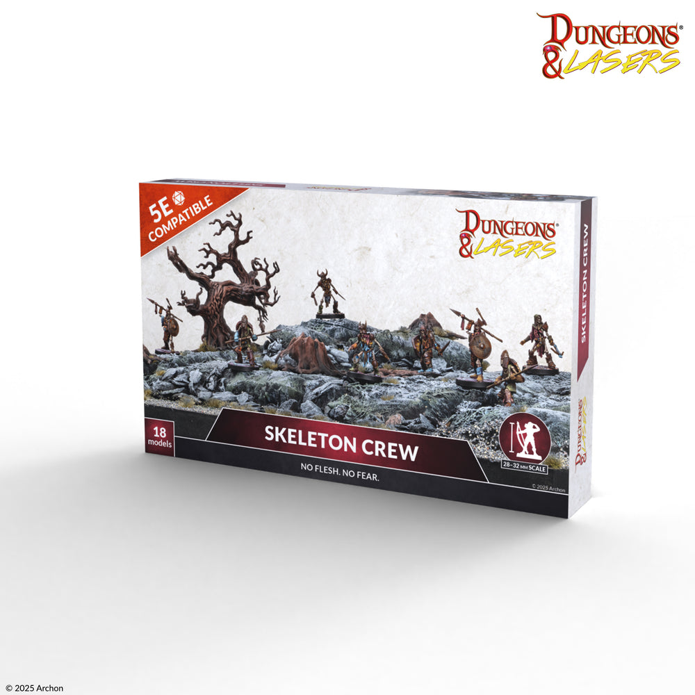 Dungeons & Lasers: Caves – Skeleton Crew