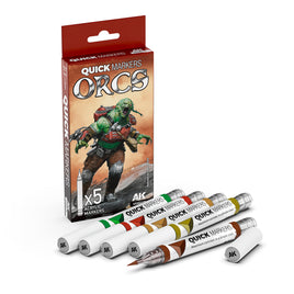 AK-Interactive: Quick Markers Set - Orcs