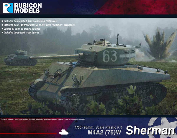 Rubicon: M4A2(76)W Sherman