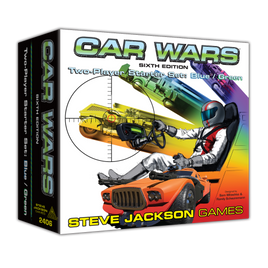 Car Wars: Two Player Starter Set Blue/Green 6th Ed