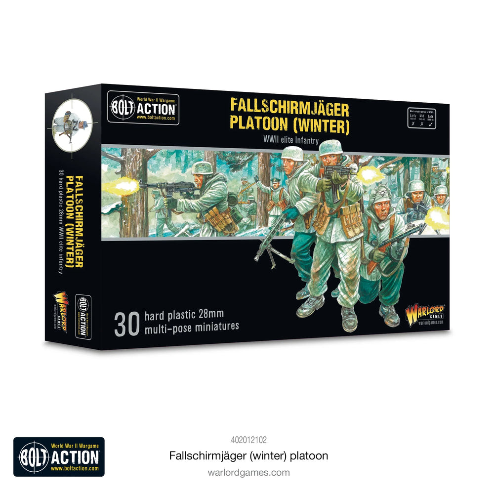 Bolt Action: Fallschirmjäger (Winter) Platoon