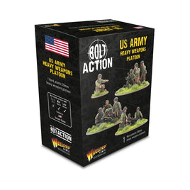 Bolt Action: US Army Heavy Weapons Platoon (Plastic)