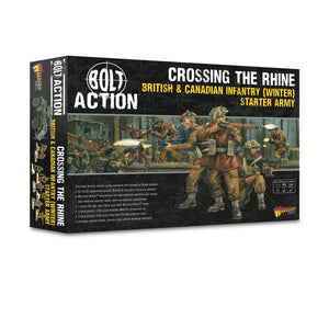 Bolt Action: 'Crossing the Rhine' - British & Canadian infantry (Winter) Starter Army