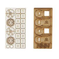 Bolt Action: MDF Indirect Fire Markers - Germany