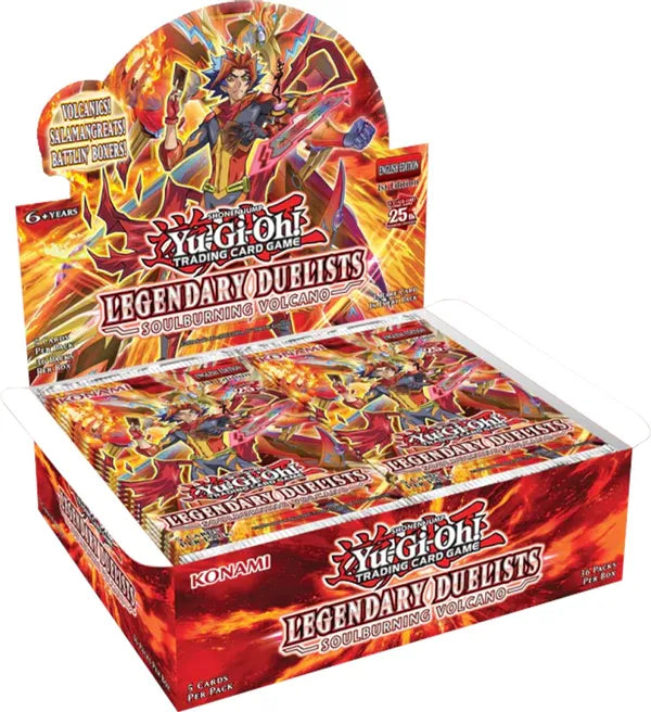 Yu-Gi-Oh: Legendary Duelists: Soulburning Volcano Booster Box