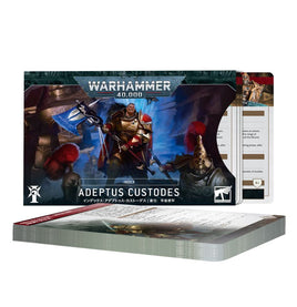 Adeptus Custodes: Index Cards