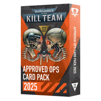 Kill Team: Approved Ops Card Pack 2025