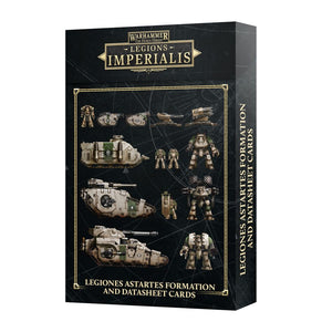 The Horus Heresy: Legions Imperialis - Legiones Astartes Formation and Datasheet Cards