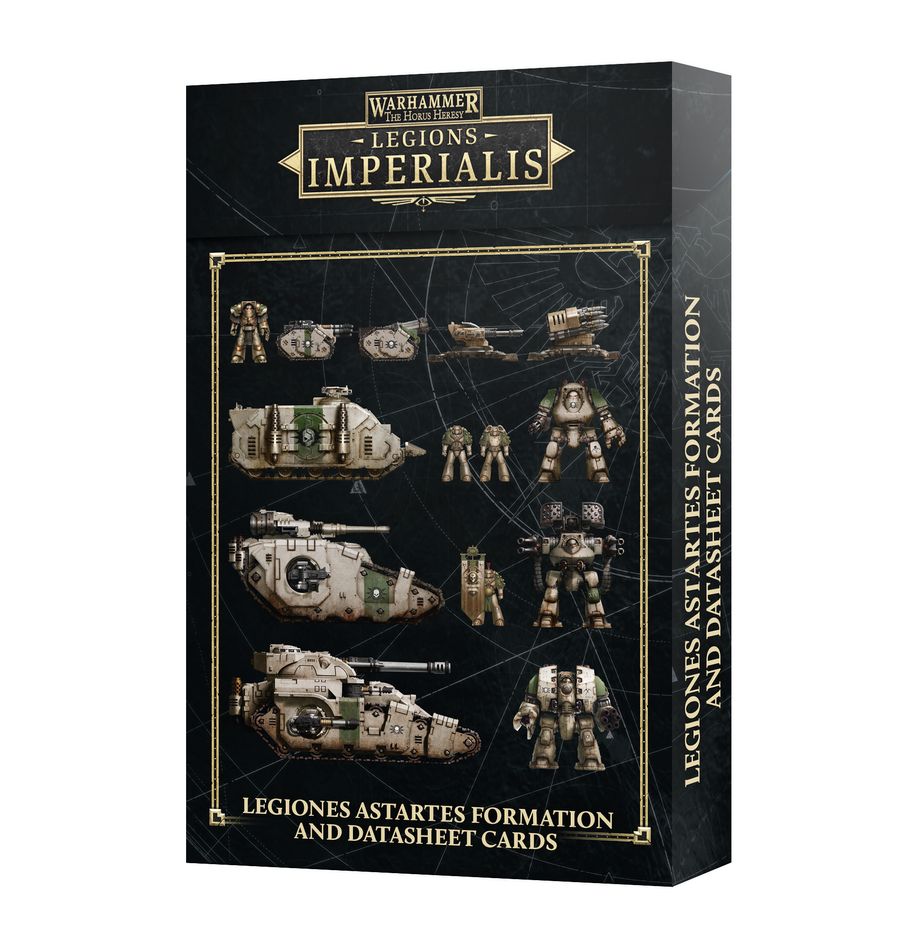 The Horus Heresy: Legions Imperialis - Legiones Astartes Formation and Datasheet Cards