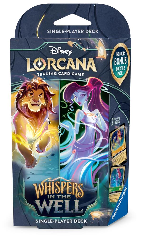 Disney Lorcana:  Whispers in the Well Starter Deck