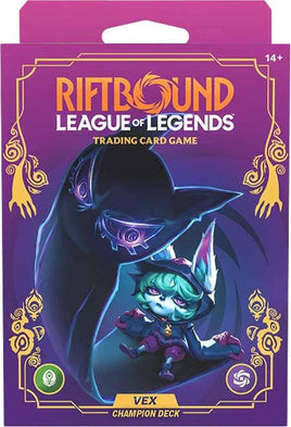 League of Legends: Riftbound - Unleashed Champion Deck Vex
