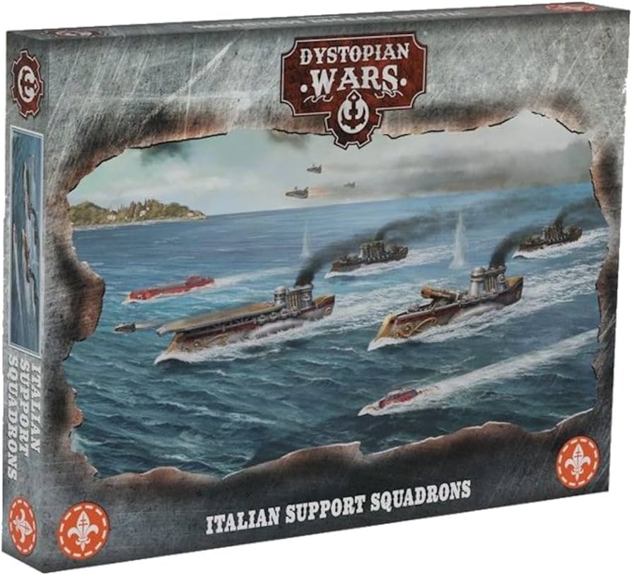 Dystopian Wars: Italian Support Squadrons