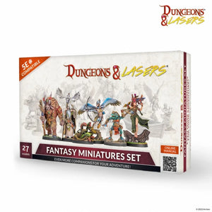 Dungeons & Lasers: Fantasy Miniature Pack