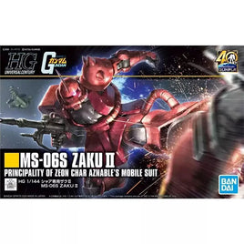 Gundam Model Kit: HGUC Mobile Suit Gundam-#234 MS-06S Char's Zaku II 1/144