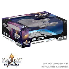 Star Trek: Into the Unknown - Ship Pack: U.S.S. Enterprise, 60th Anniversary Edition