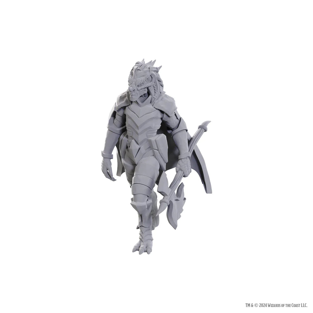 D&D Nolzur's Marvelous Unpainted Minis: W25 Dragonborn of Tiamat