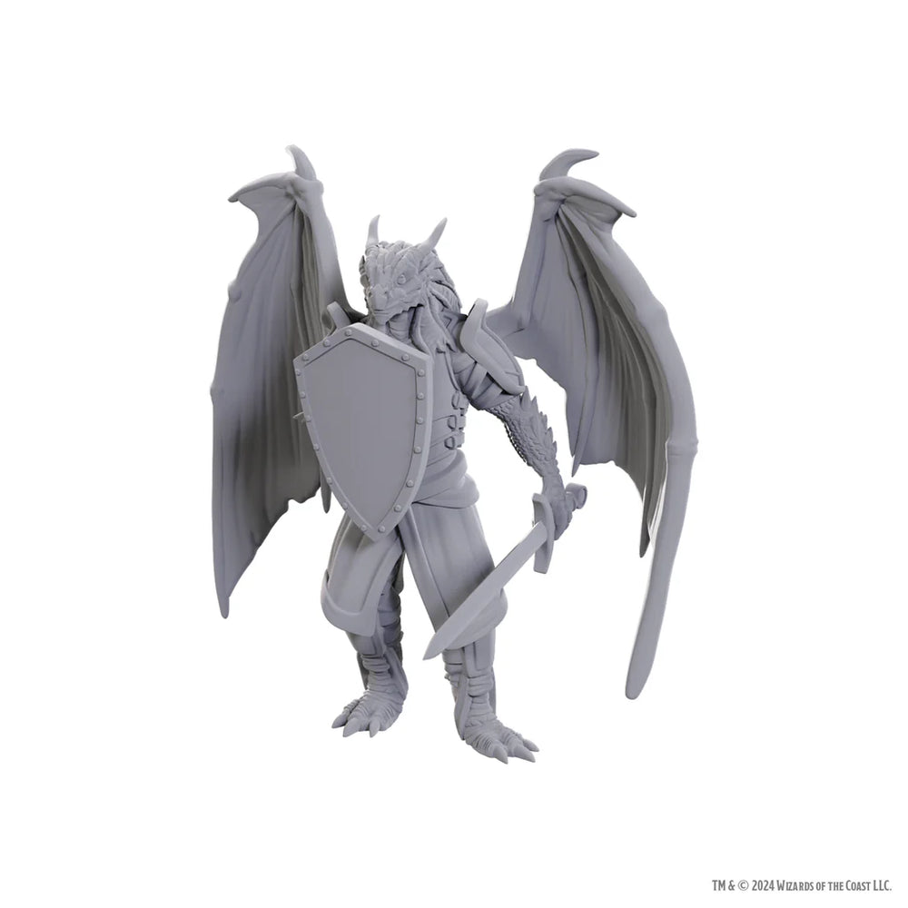 D&D Nolzur's Marvelous Unpainted Minis: W25 Dragonborn of Bahamut