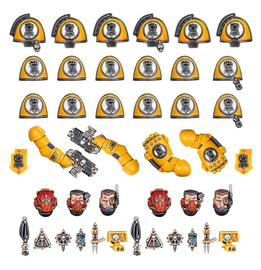 Imperial Fists: Primaris Upgrades and Transfers