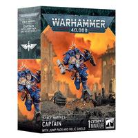Space Marines: Captain with Jump Pack and Relic Shield