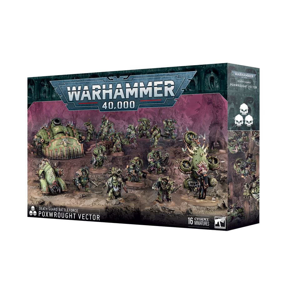 Battleforce: Death Guard Poxwrought Vector