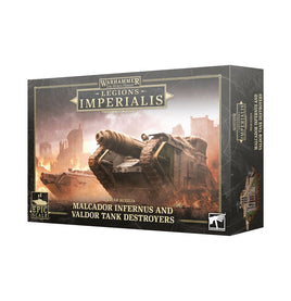 The Horus Heresy: Legions Imperialis - Solar Auxilia Malcador Infernus and Valdor Tank Destroyers