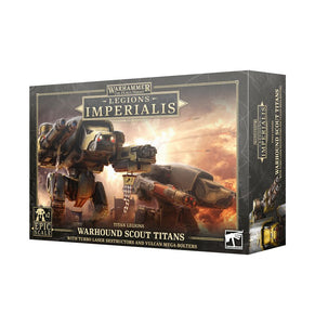 The Horus Heresy: Legions Imperialis - Warhound Titans with Turbo-Laser Destructors and Vulcan Mega-Bolters