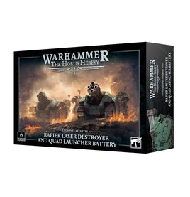 The Horus Heresy: Rapier Laser Destroyer and Quad Launcher Battery