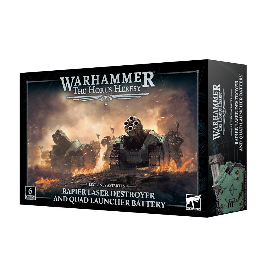 The Horus Heresy: Rapier Laser Destroyer and Quad Launcher Battery