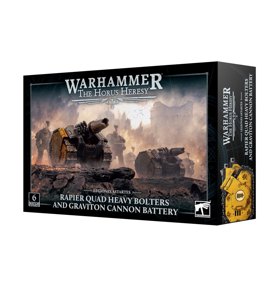 The Horus Heresy: Quad Heavy Bolters and Graviton cannon Battery