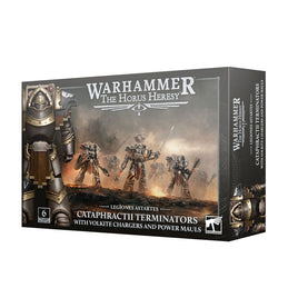 The Horus Heresy: Cataphractii Terminators with Volkite Chargers and Power Mauls