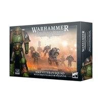 The Horus Heresy: MKII Veteran Squad with Disintegrator Weapons