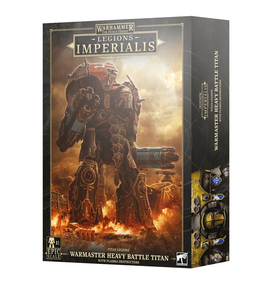 The Horus Heresy: Legions Imperialis - Warmaster Heavy Battle Titan with Plasma Destructors