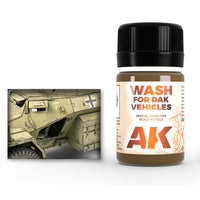 AK-Interactive: (Weathering) Wash for DAK Vehicles