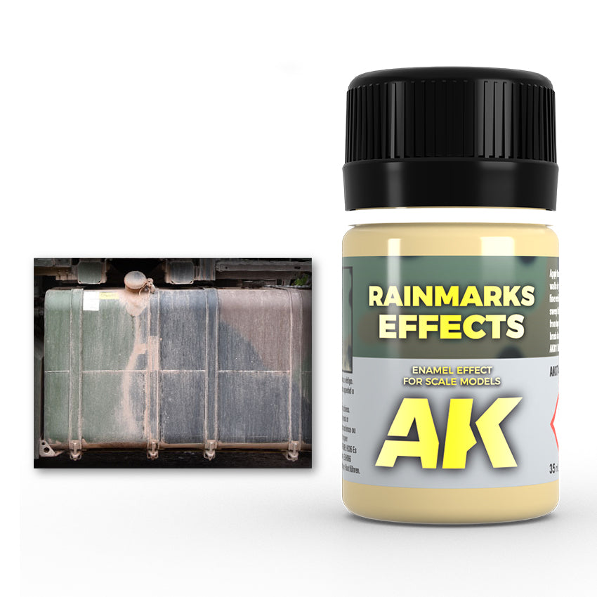 AK-Interactive: (Weathering) Rain Marks Effects