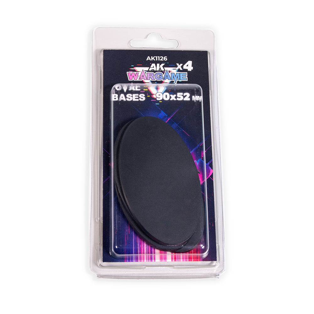 AK-Interactive: Oval Base 90x52mm - 4