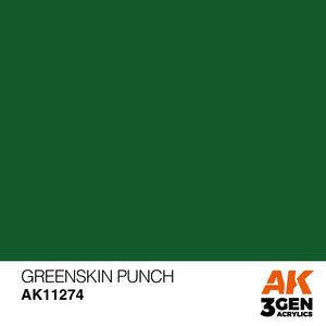 3rd Gen Color Punch - Greenskin Punch